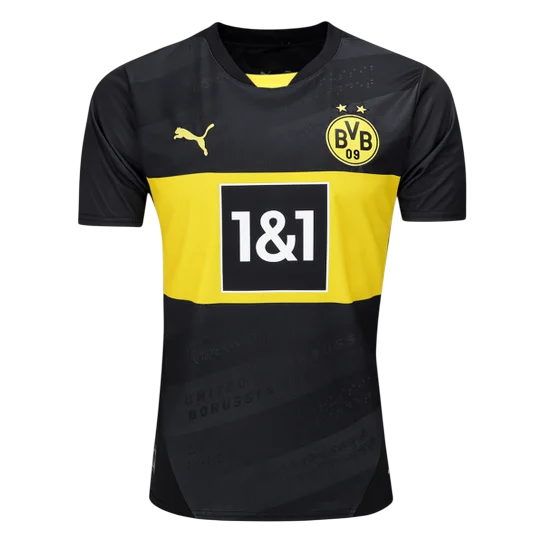 camisa-borussia-dortmund-away-2-II-preta-24-25-2024-2025-masculina