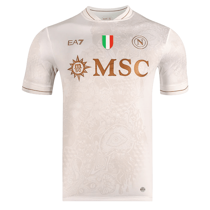 Camisa Napoli Away II 2 Branca 25/26 2025 2026