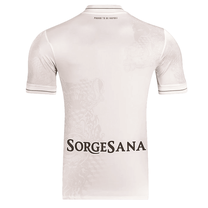 Camisa Napoli Away II 2 Branca 25/26 2025 2026