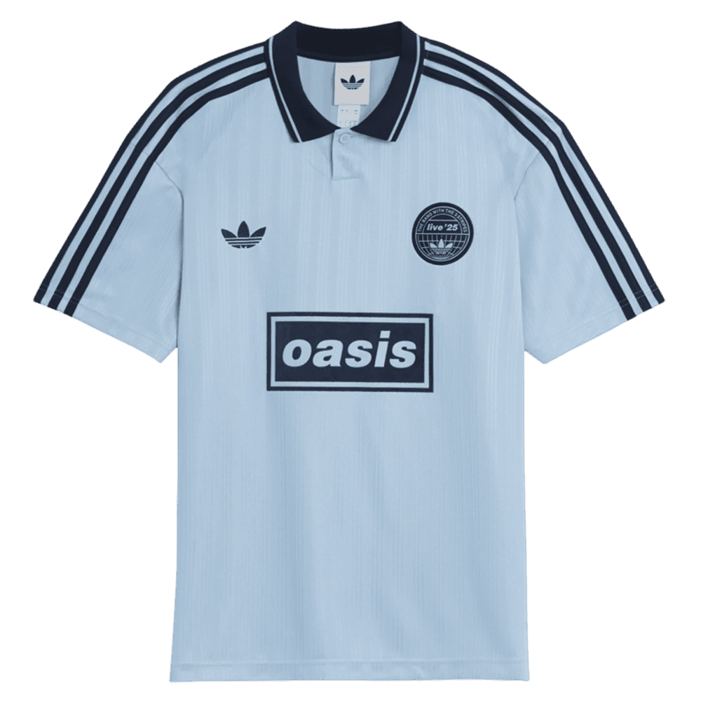 Camisa Oasis Tour Jacquard 2025 Azul Masculina