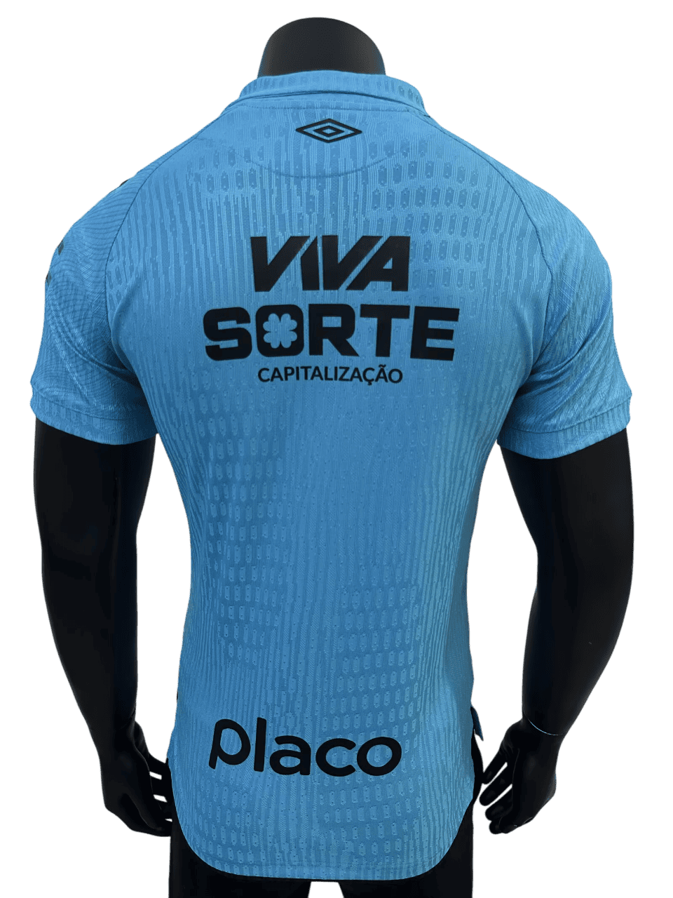 Camisa do Santos Azul Neymar 25-26 2025 2026 Versão Jogador Player Com Patrocinadores Patrocinios
