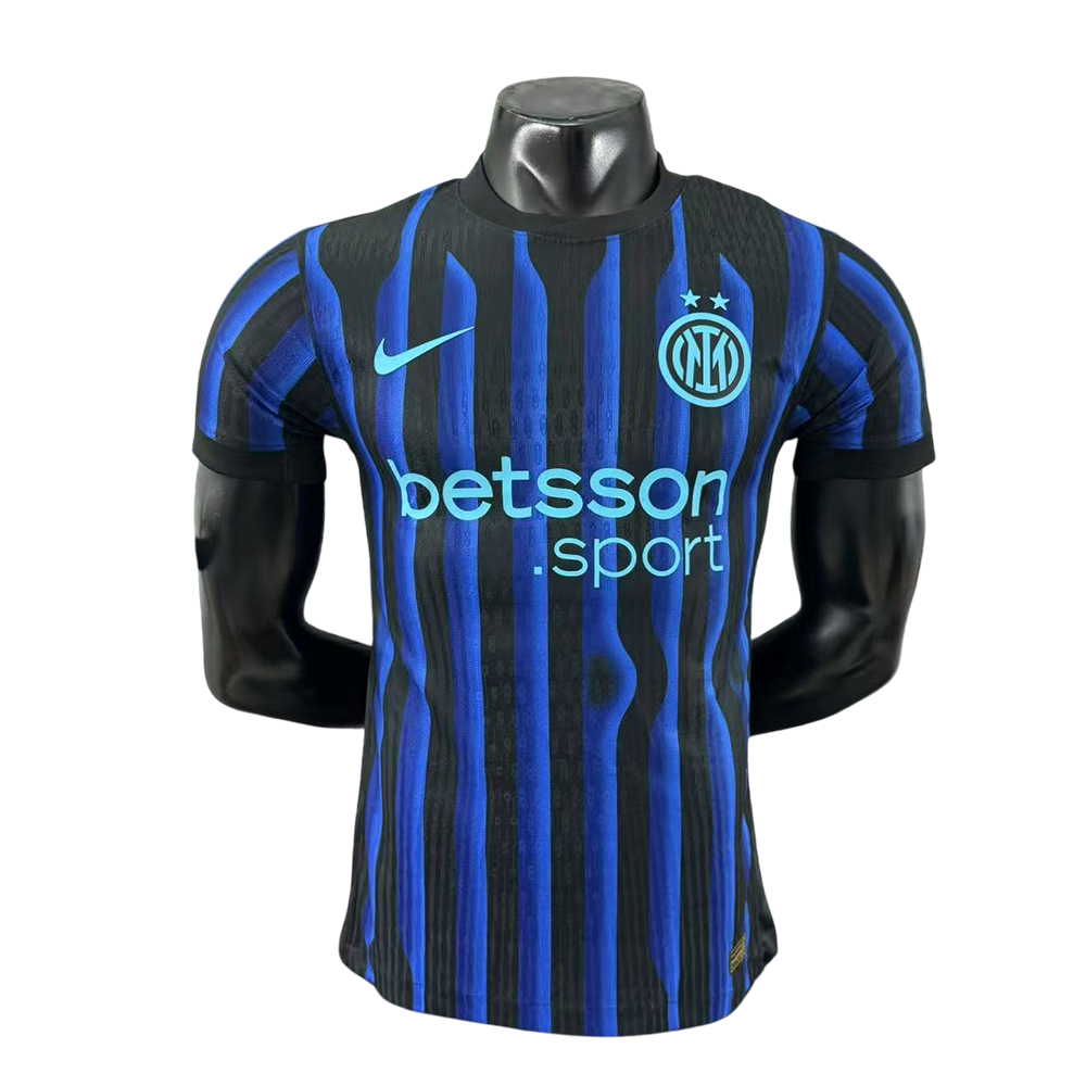 Camisa da Inter de Milão Home I 1 25/26 2025 2026 Masculina Modelo Jogador Player