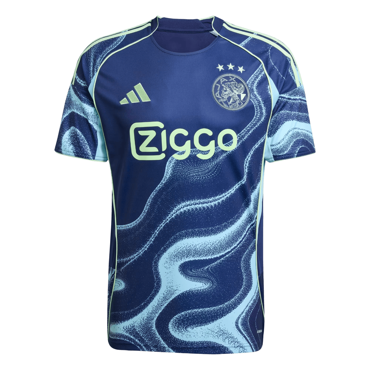 Camisa do Ajax Away II 2 Azul 25/26 2025 2026 Masculina