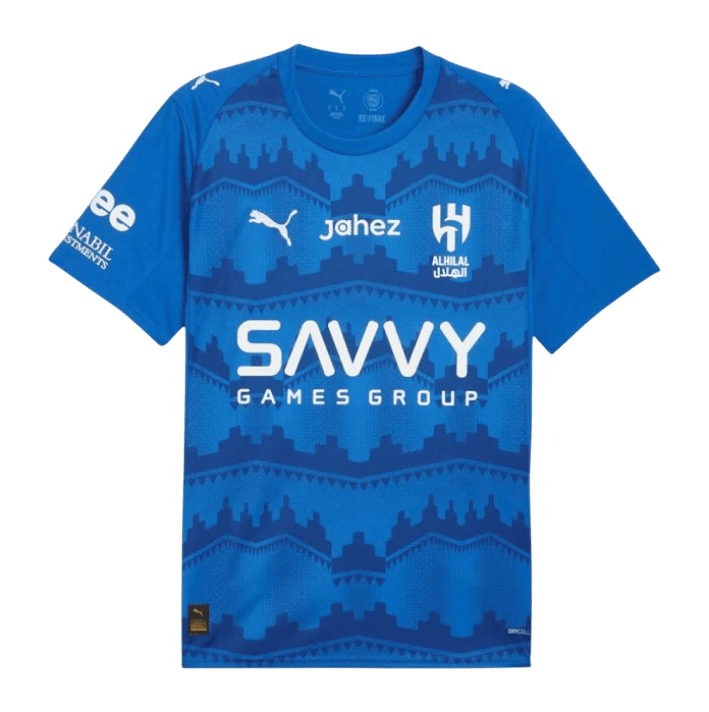 Camisa do Al Hilal Home I 1 Azul 25/26 2025 2026 Masculina