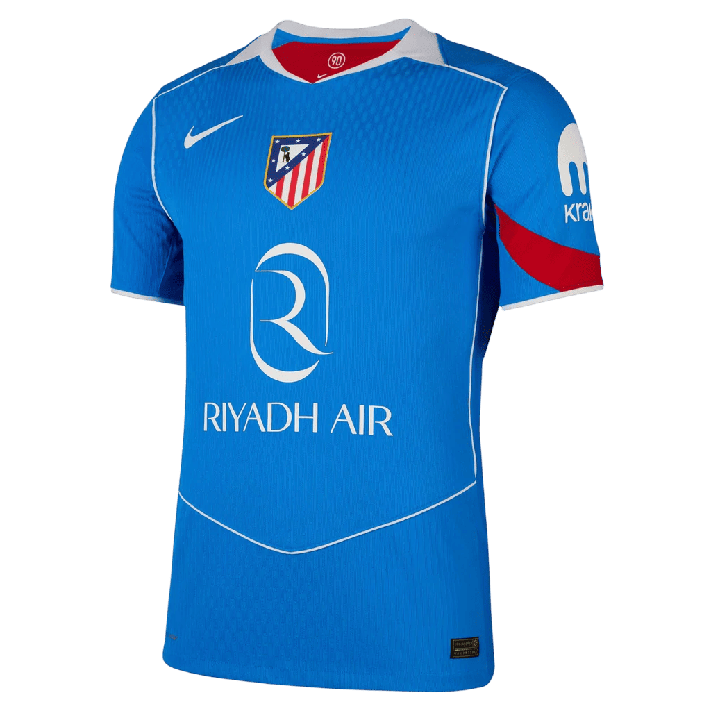 Camisa do Atlético de Madrid III 3 Azul 25/26 2025 2026 Masculina