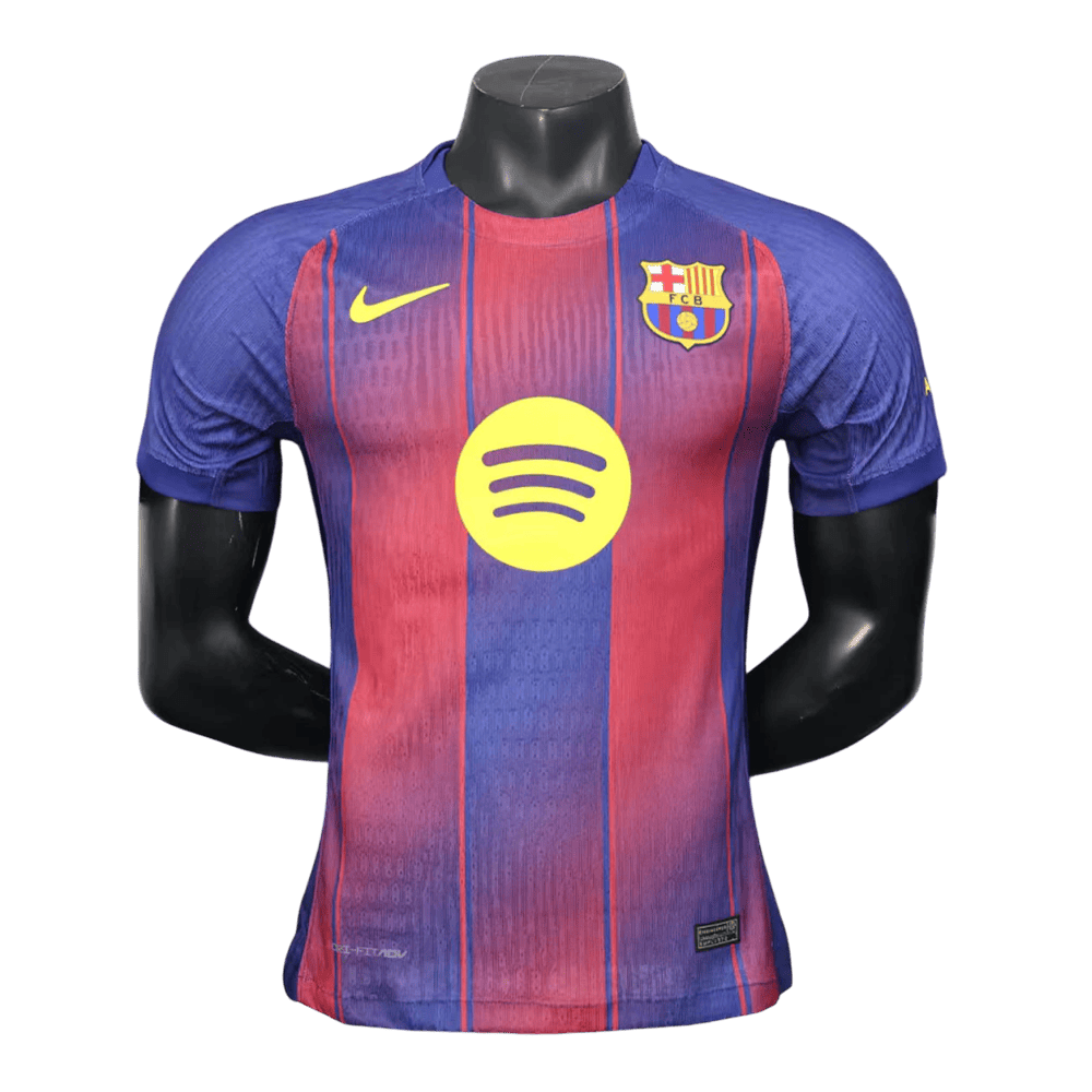 Camisa do Barcelona Home I 1 25/26 2025 2026 Masculina Player Modelo Jogador