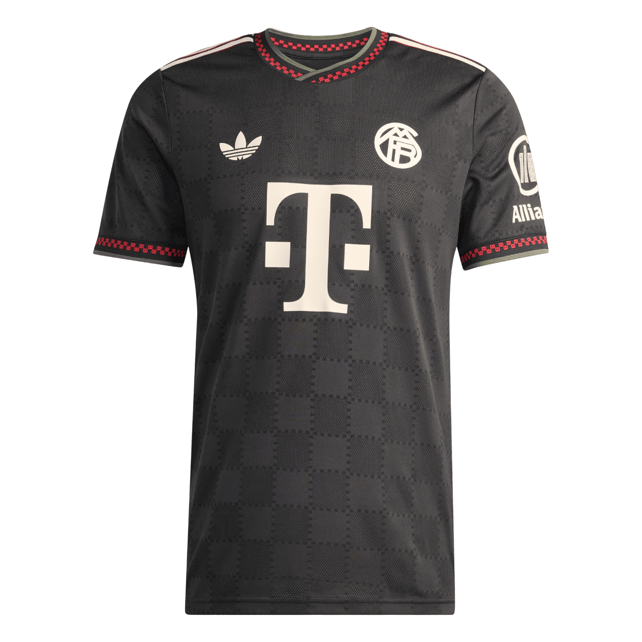 Camisa do Bayern de Munique Third III 3 Preta 25/26 2025 2026 Masculina