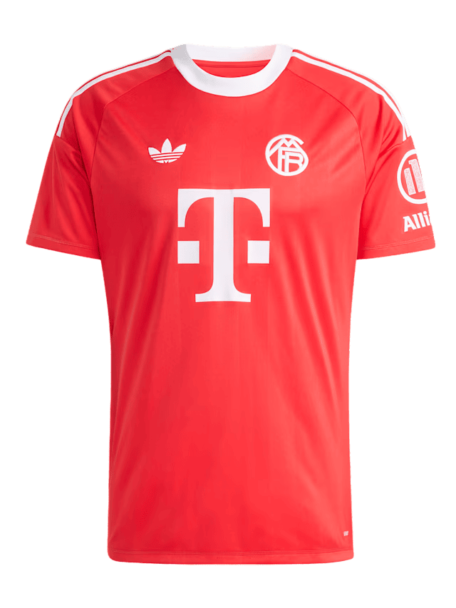 Camisa do Bayern de Munique Goleiro Vermelha 25/26 2025 2026 Masculina