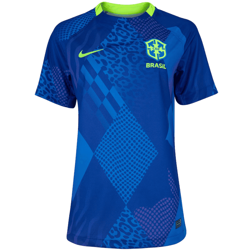 Camisa do Brasil Away II 2 Azul 25/26 2025 2026 Feminina