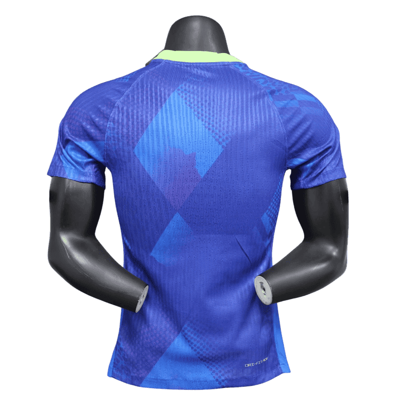 Camisa do Brasil Away II 2 Azul 25/26 2025 2026 Masculina Player Modelo Jogador