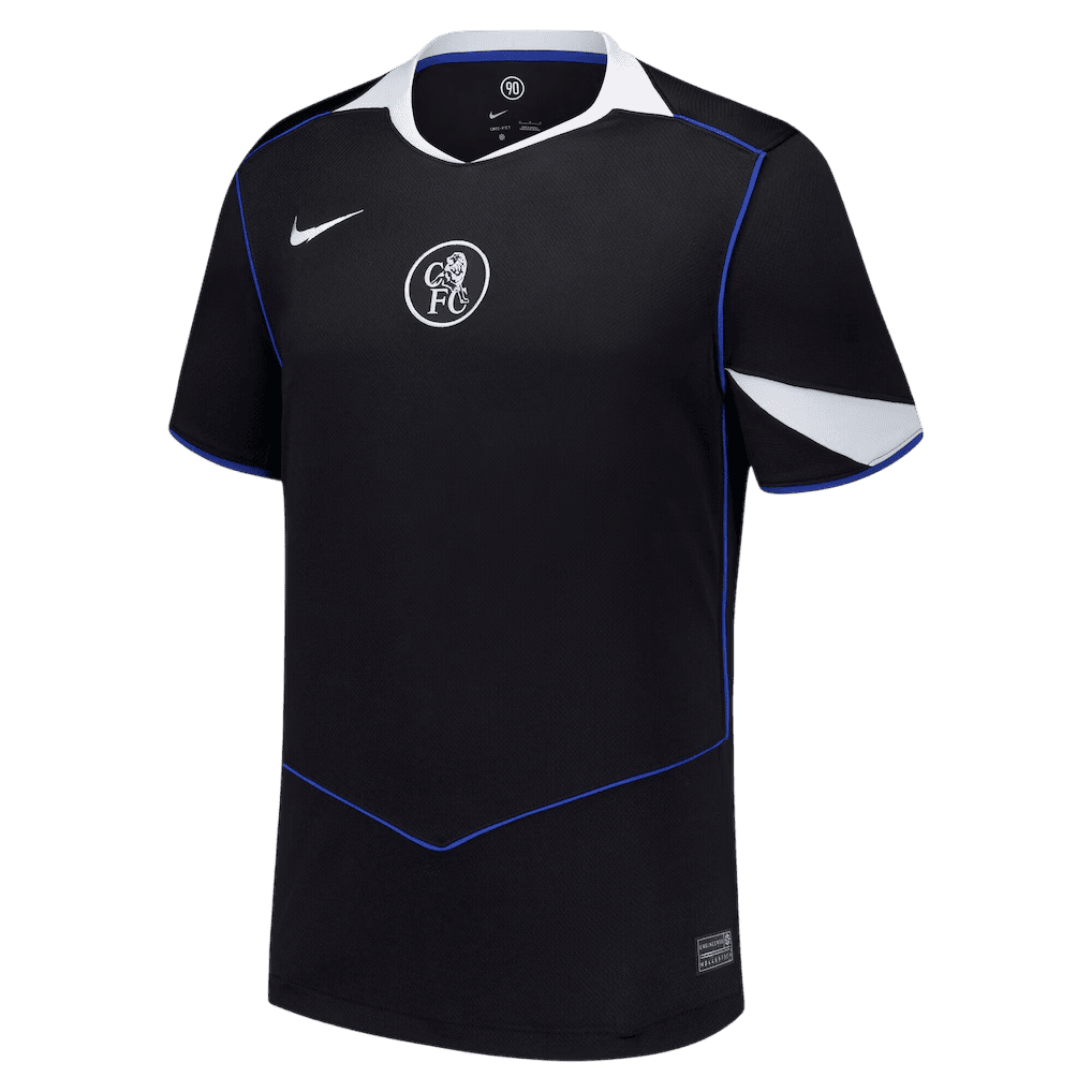 Camisa do Chelsea Third III 3 Preta 25/26 2025 2026 Masculina