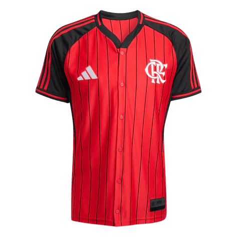 Camisa do Flamengo Baseball Vermelha 25-26 2025 2026 Masculina