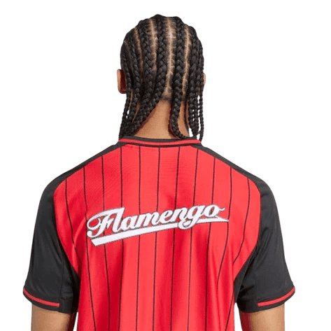 Camisa do Flamengo Baseball Vermelha 25-26 2025 2026 Masculina