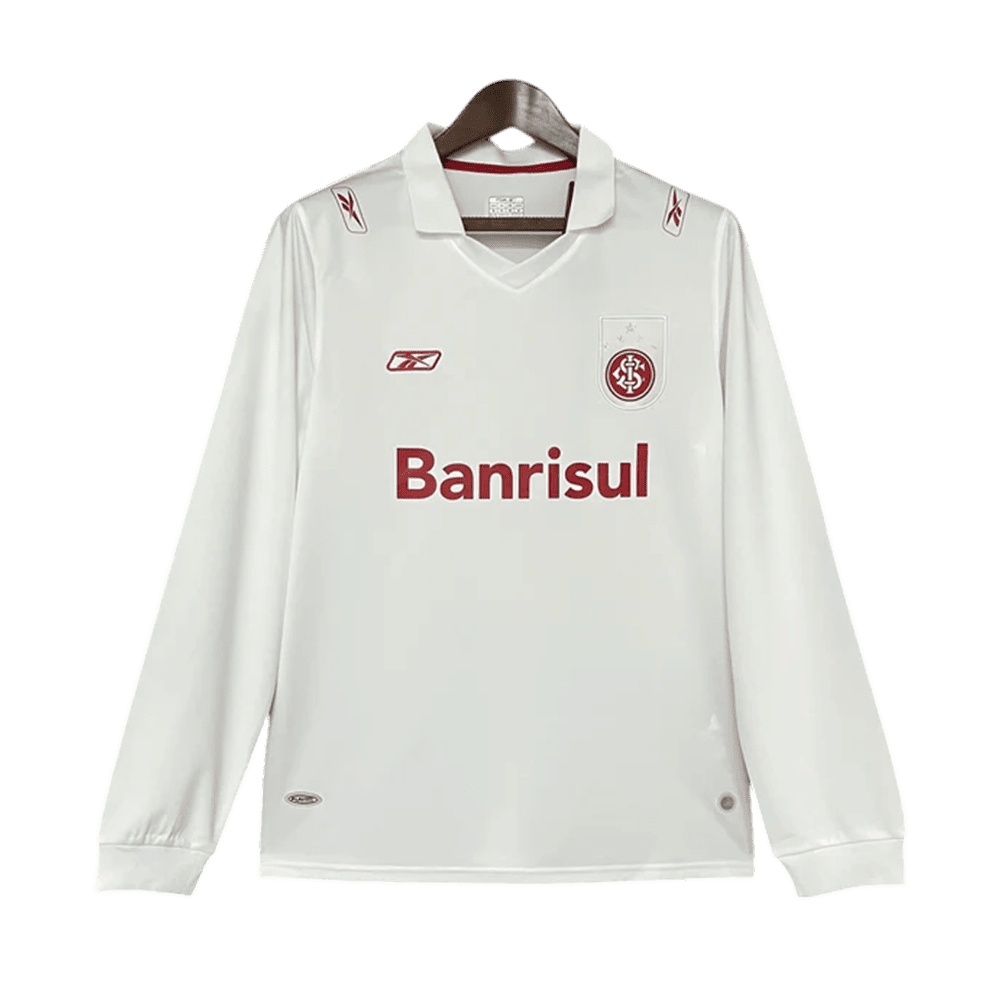 Camisa do Internacional Away II 2 Branca 2006 Retrô - Manga Longa