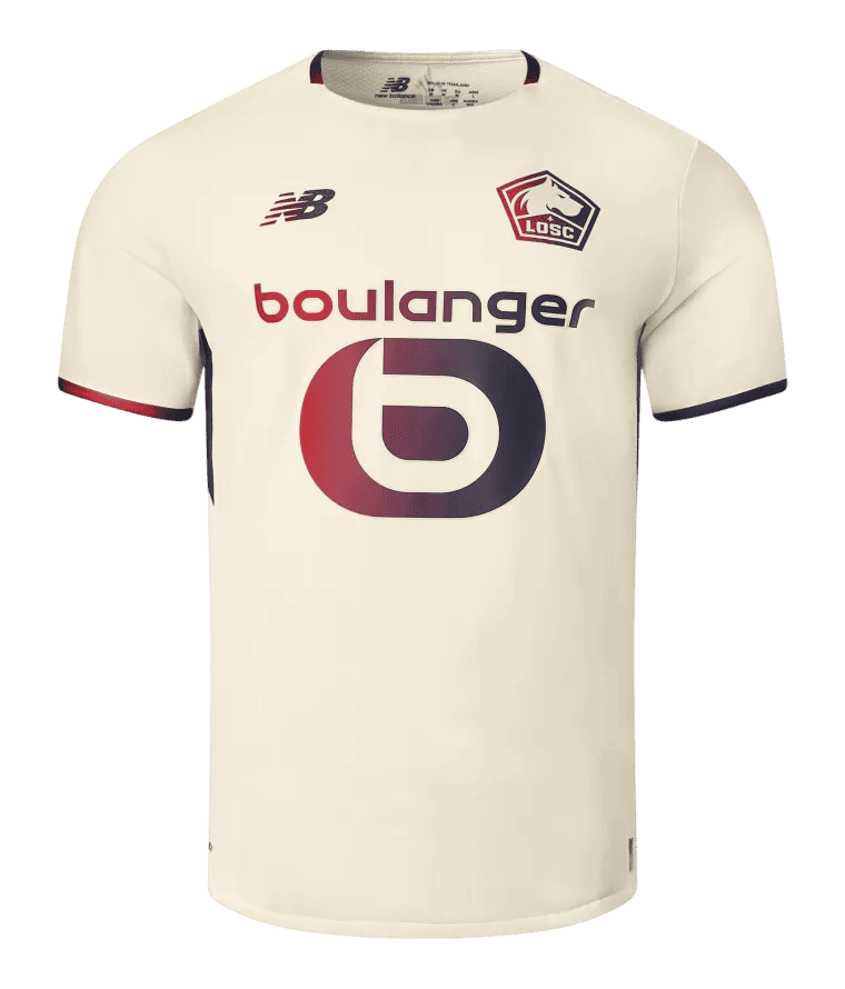Camisa do Lille Away II 2 25-26 2025 2026 Masculina