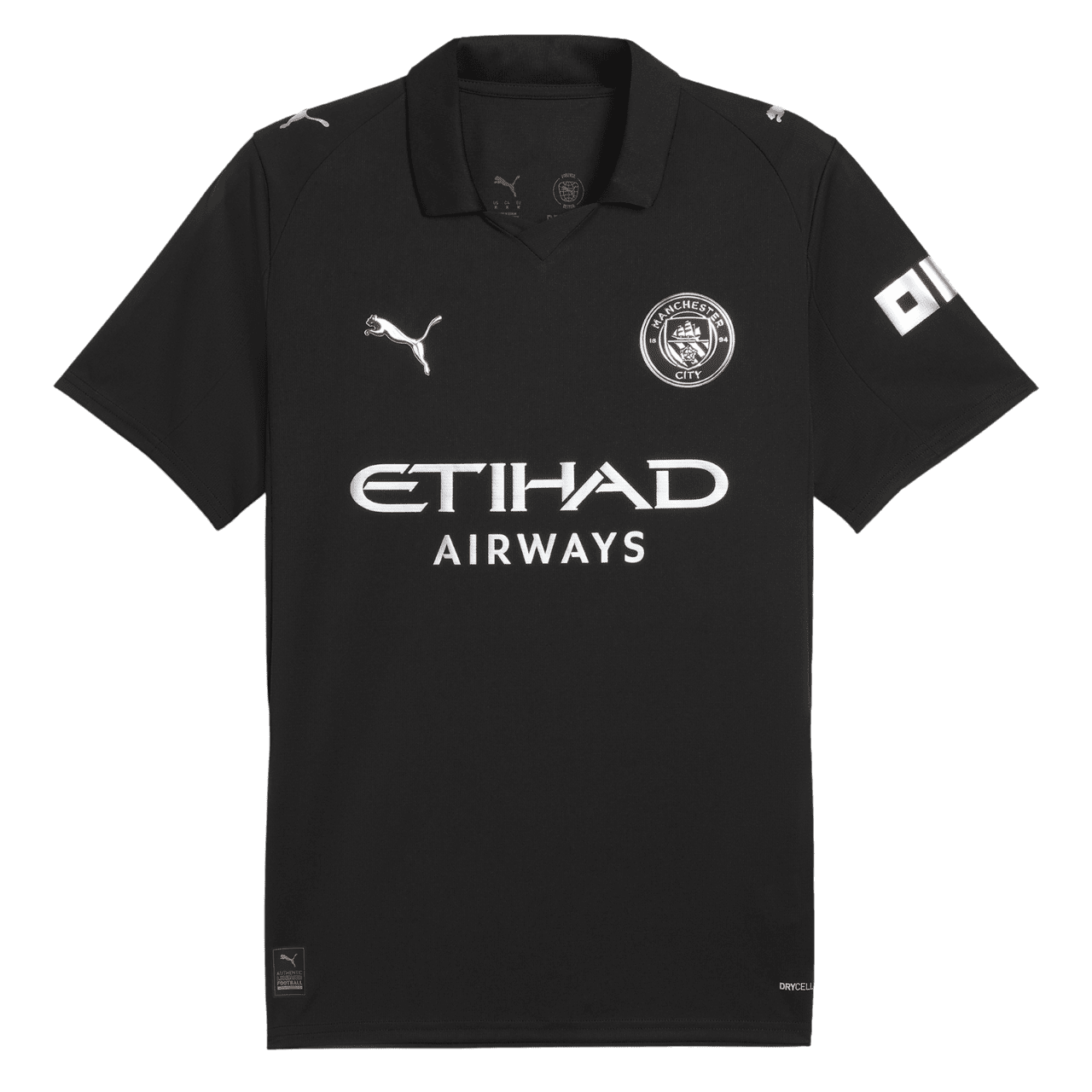 Camisa do Manchester City Away II 2 Preta 25/26 2025 2026