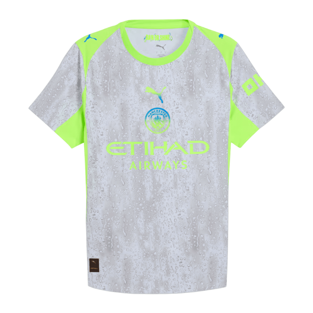 Camisa do Manchester City Third III 3 Cinza 25/26 2025 2026
