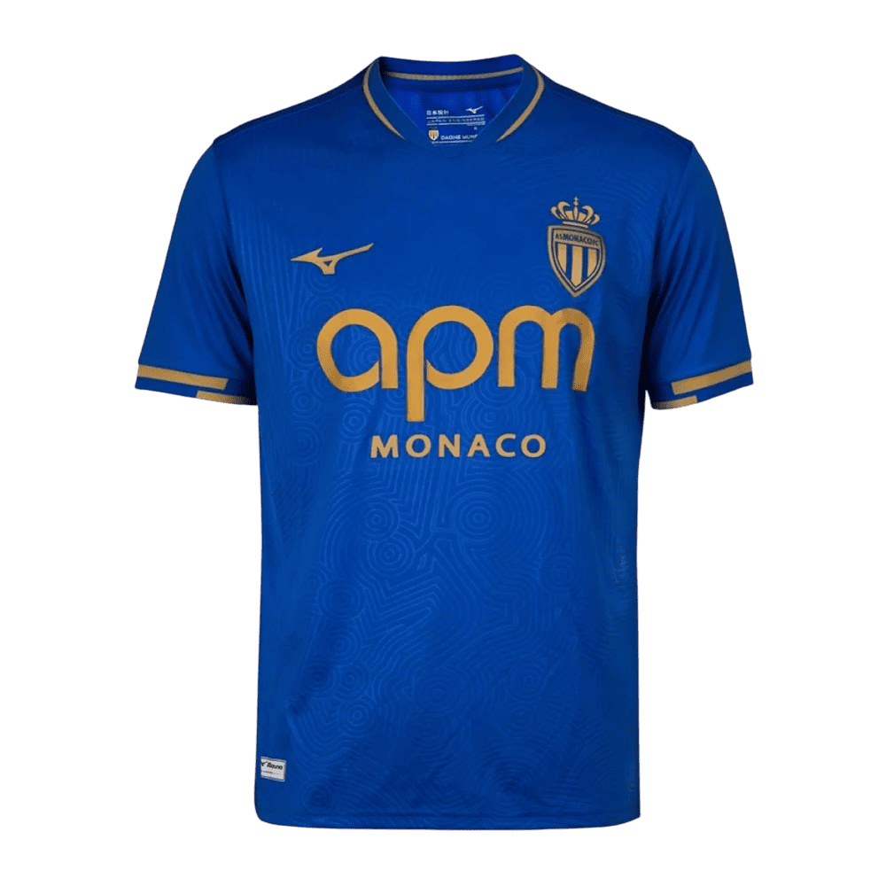 Camisa do Monaco Away II 2 Azul 25/26 2025 2026