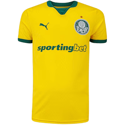 Camisa do Palmeiras Third III 3 Amarela 25/26 2025 2026 Masculina