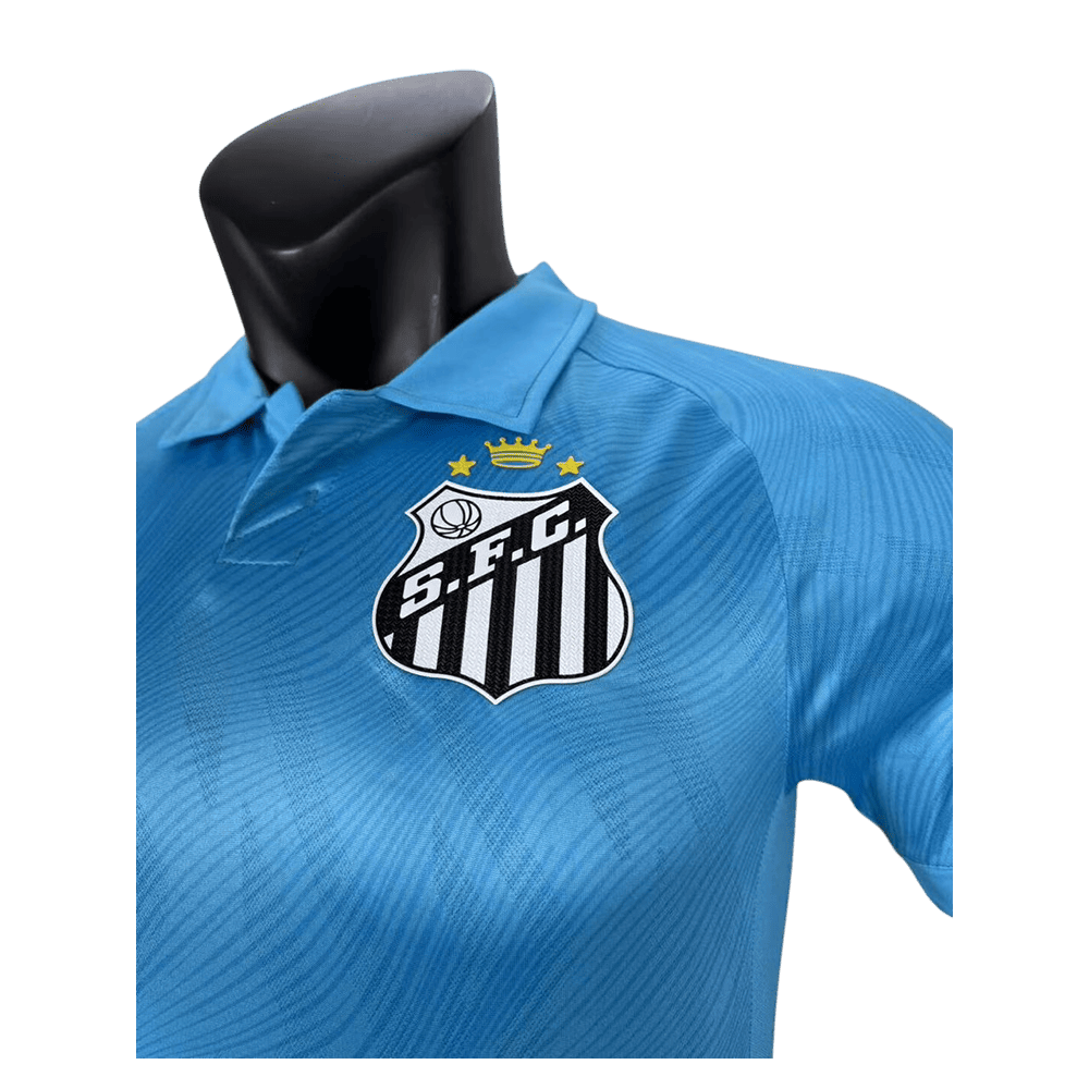 Camisa do Santos Azul Neymar 25/26 2025 2026 Versão Jogador Player Masculina