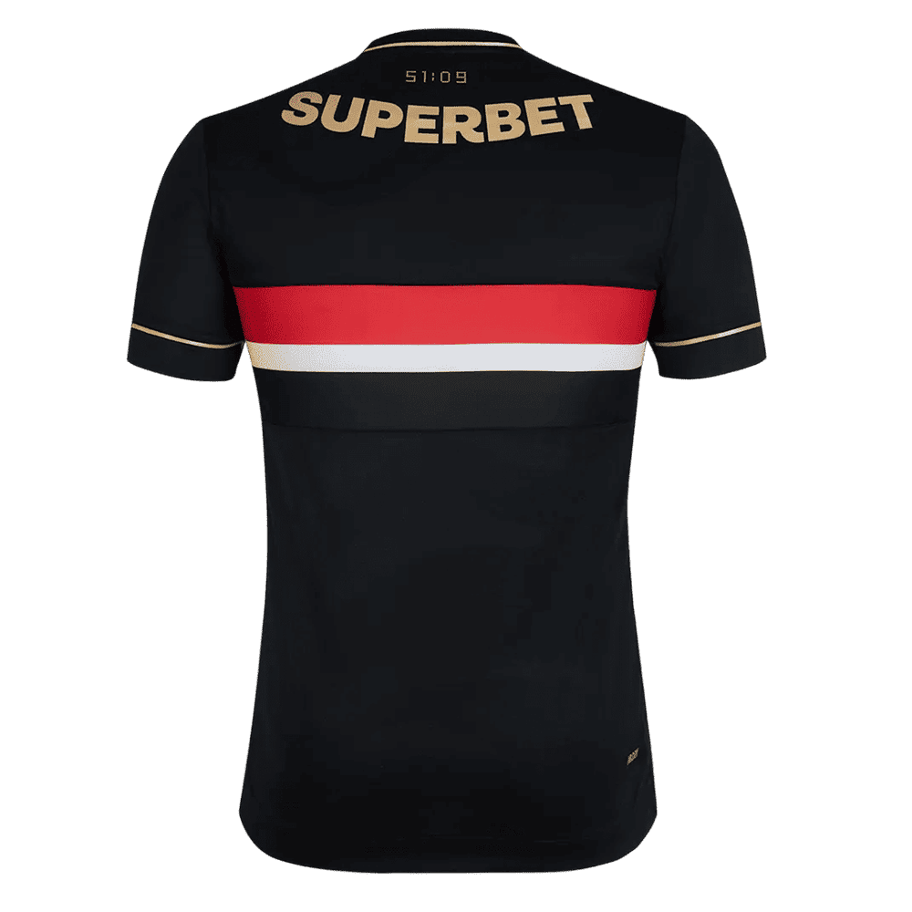 Camisa do São Paulo Third III 3 Preta 25/26 2025 2026