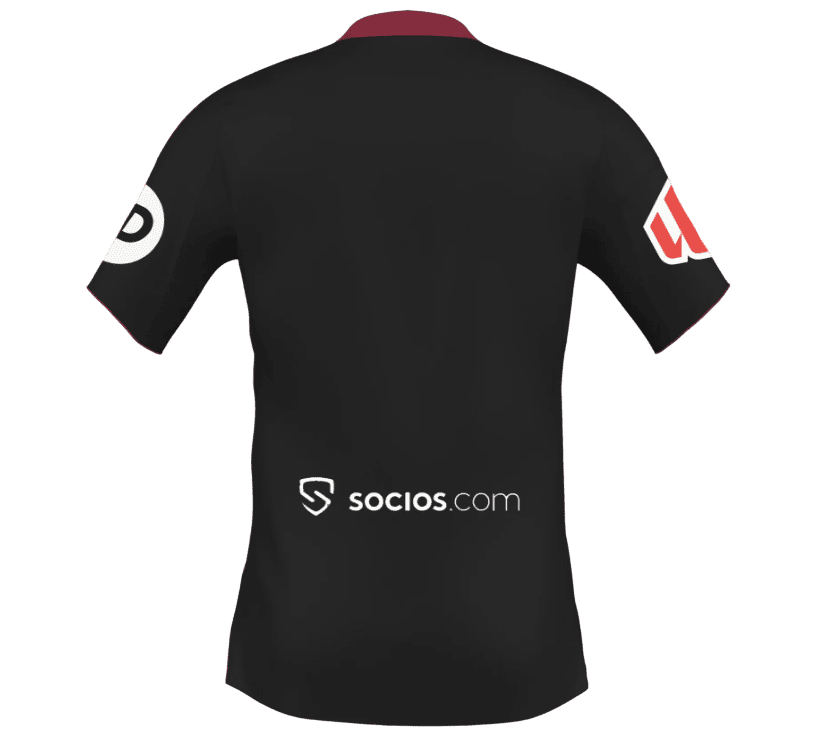 Camisa do Sevilla Third III 3 Preta 25/26 2025 2026