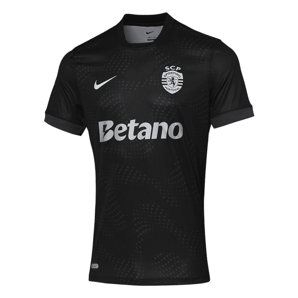 Camisa do Sporting Away II 2 Preta 25/26 2025 2026