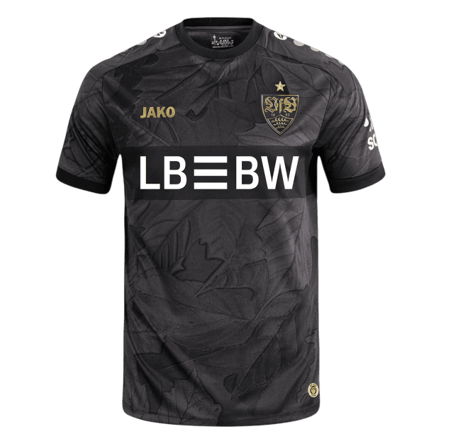 Camisa do Sttutgart Third III 3 Preta 25/26 2025 2026