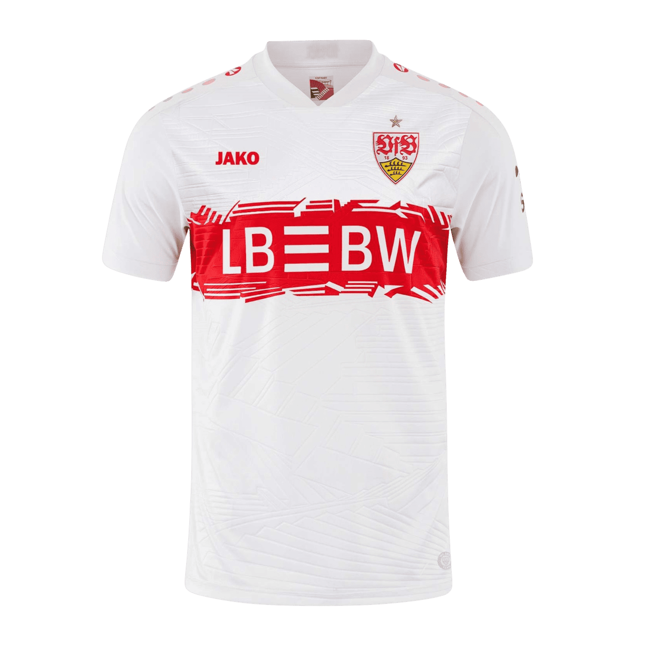 Camisa do Stuttgart Home I 1 Branca 25-26 2025 2026 Masculina