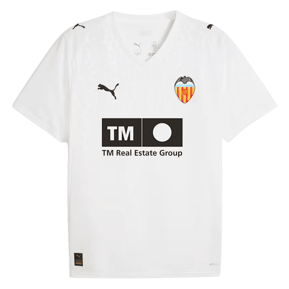 Camisa do Valencia Home I 1 Branca 25-26 2025 2026 Masculina